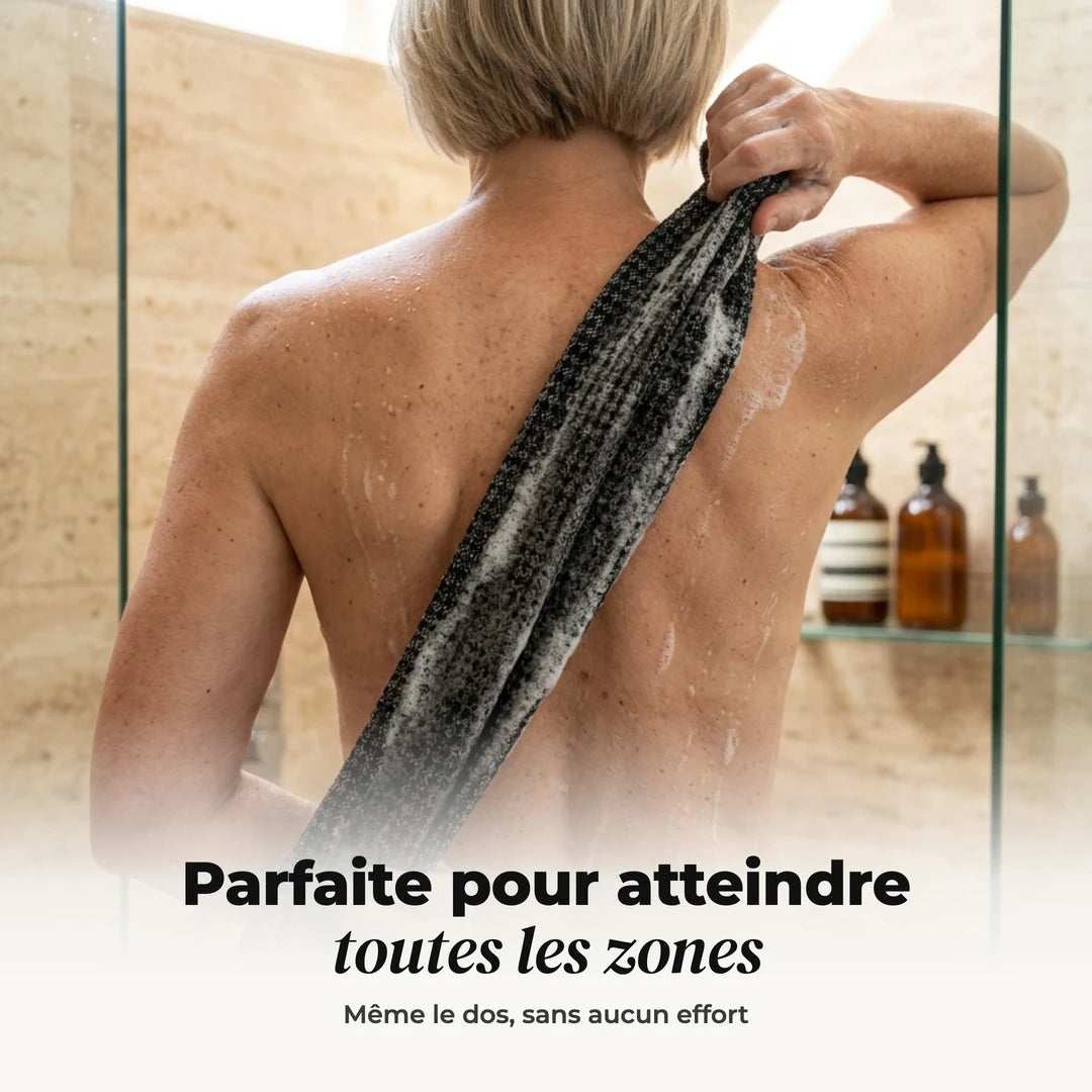 Velura™ - Serviette de douche exfoliante