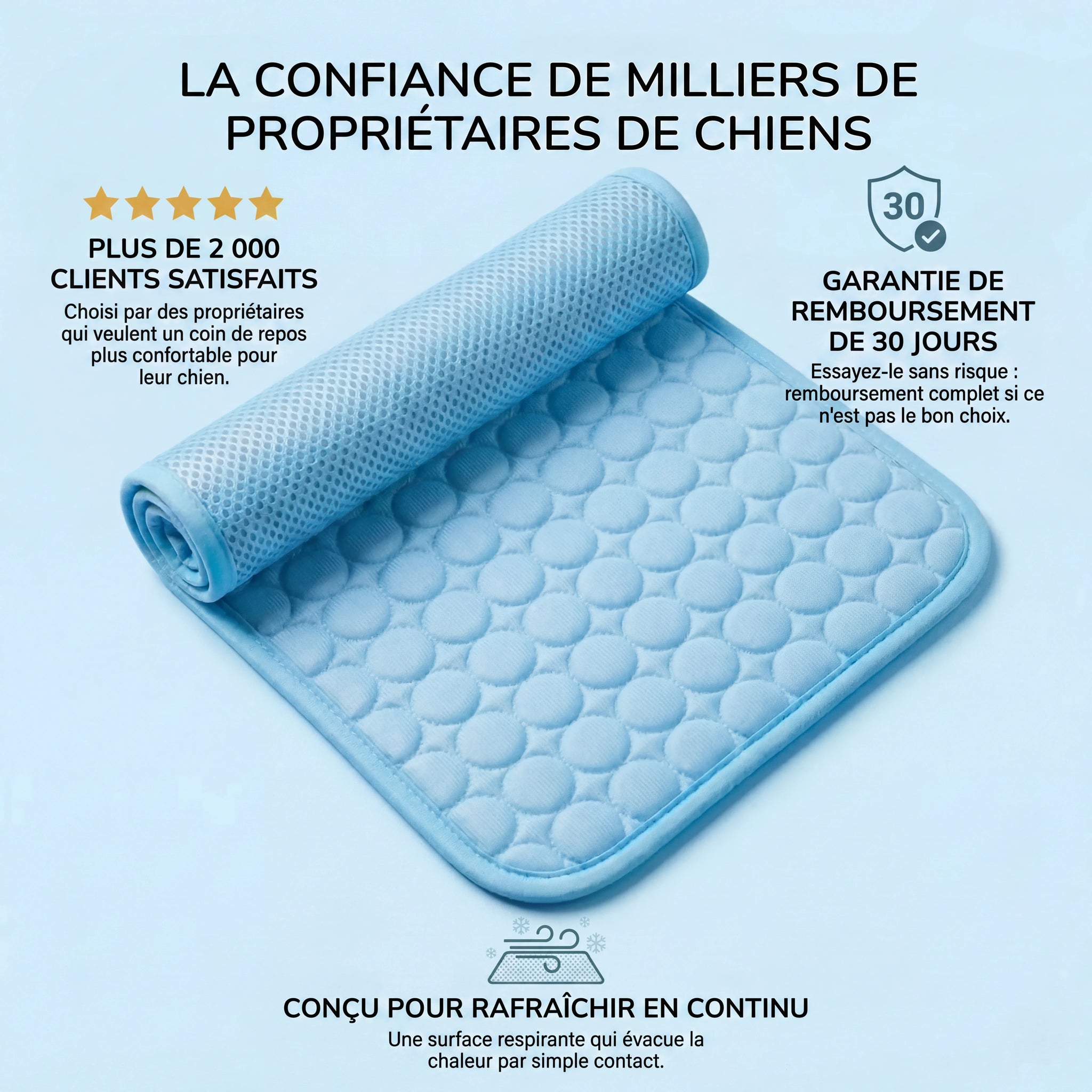 Frizon™ - Tapis rafraîchissant pour chien