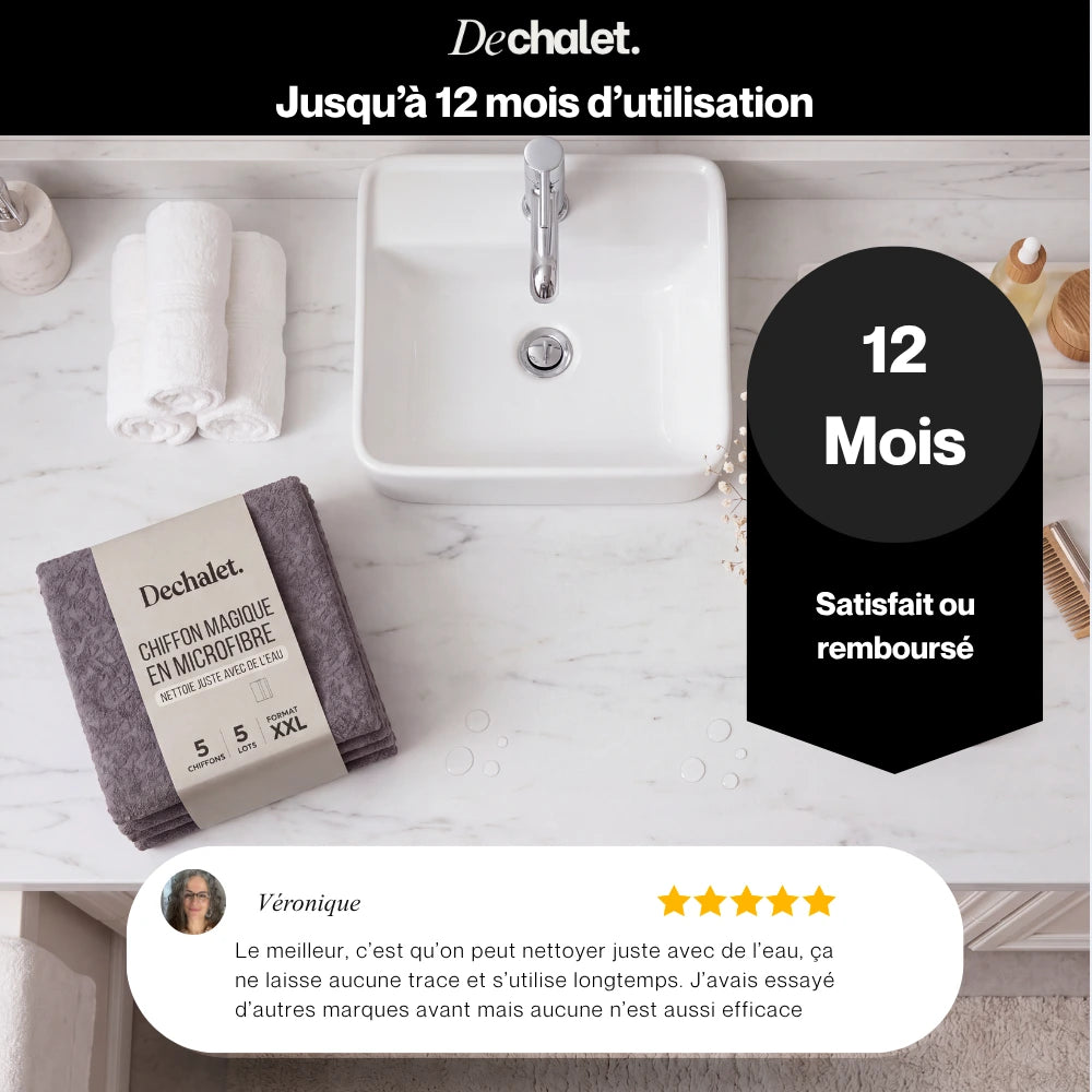 Magiclean™ – Chiffons magiques en microfibre