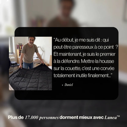 Lunea™ – La couette 2-en-1 sans housse à séchage rapide