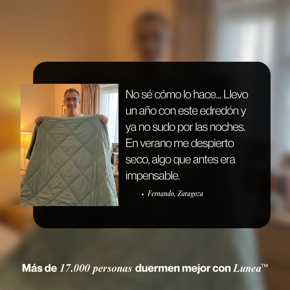 Lunea™ – El edredón 2 en 1 sin funda de secado rápido