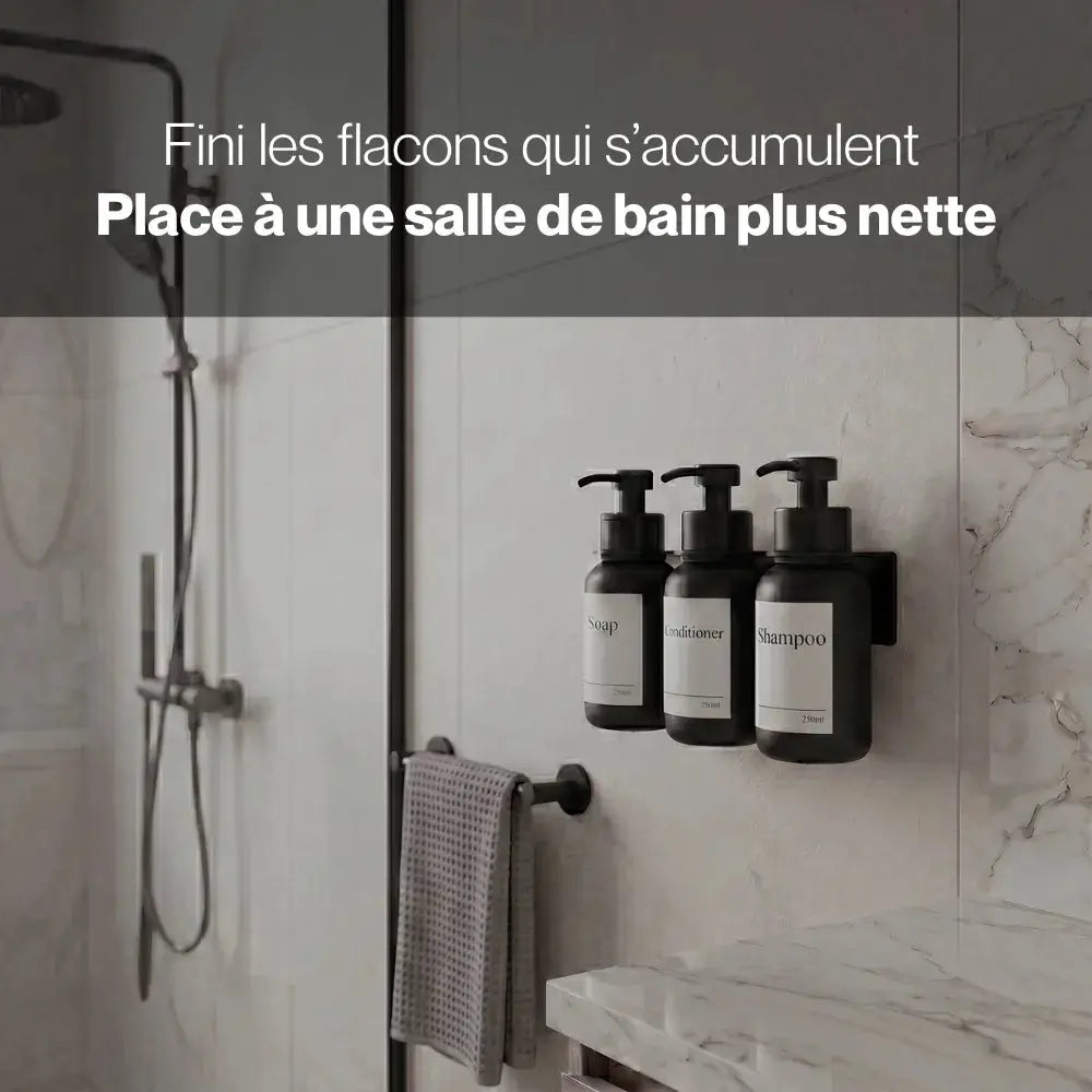 Soapik™ - Distributeur de savon mural en verre Dechalet