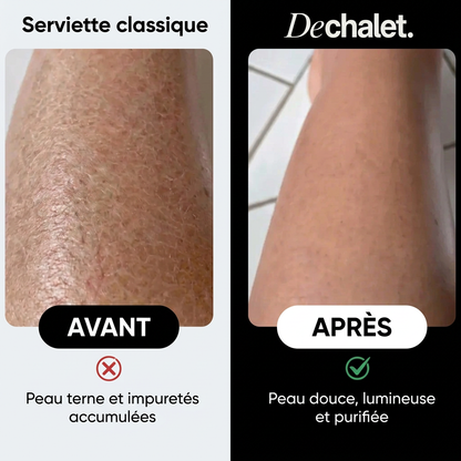 Velura - Serviette de douche exfoliante