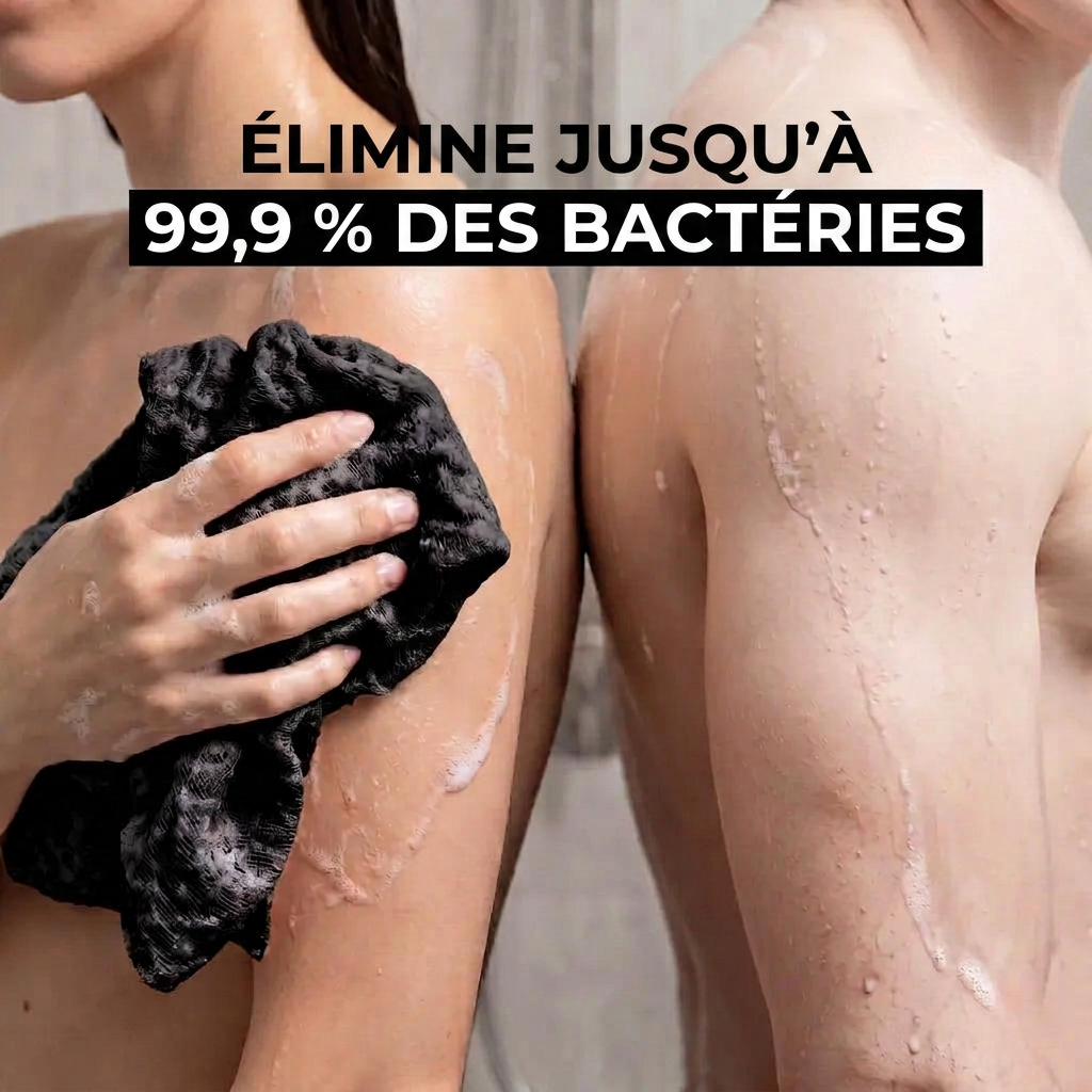 Velura - Serviette de douche exfoliante