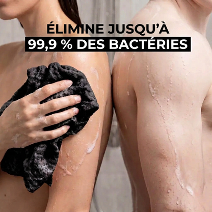 Velura - Serviette de douche exfoliante