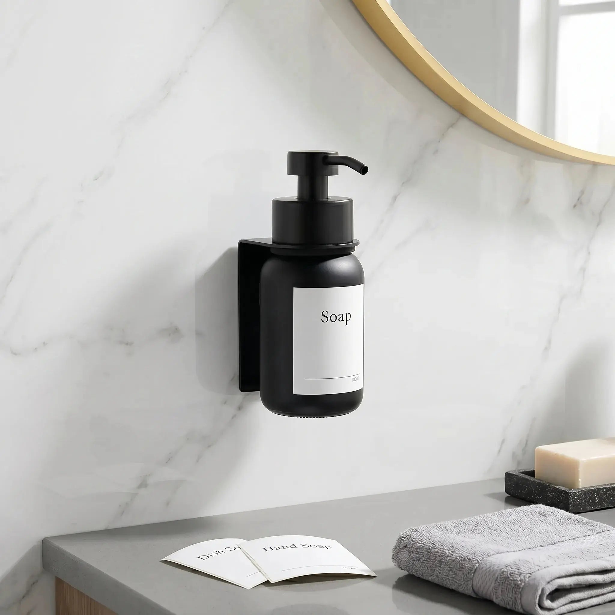 Soapik™ - Distributeur de savon mural en verre Dechalet