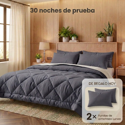 Lunea™ – El edredón 2 en 1 sin funda de secado rápido