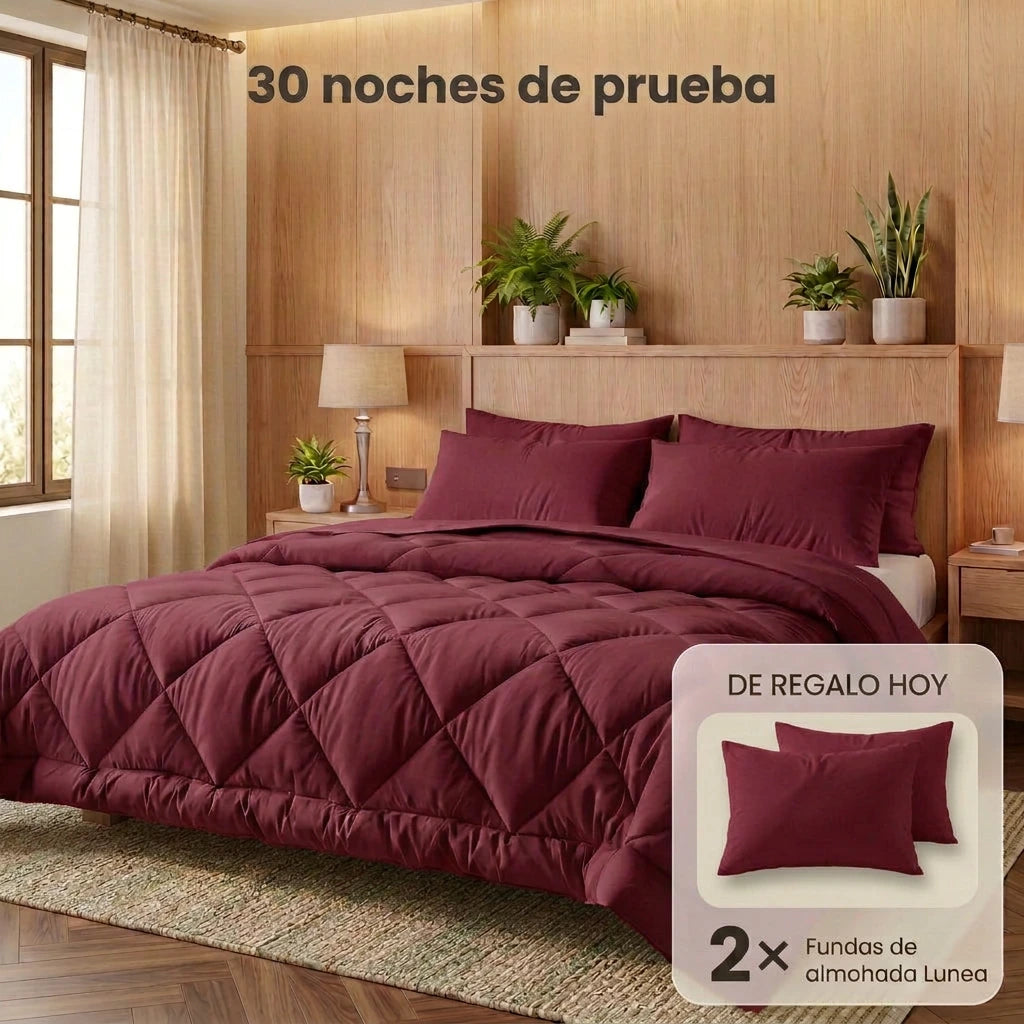 Lunea™ – El edredón 2 en 1 sin funda de secado rápido