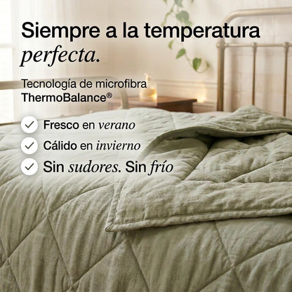 Lunea™ – El edredón 2 en 1 sin funda de secado rápido