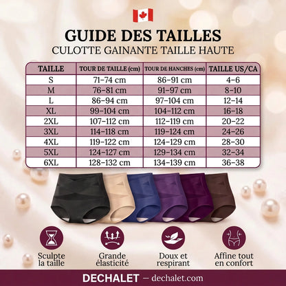 Lucky™ - Culotte gainante sans coutures - Taille haute et ventre plat