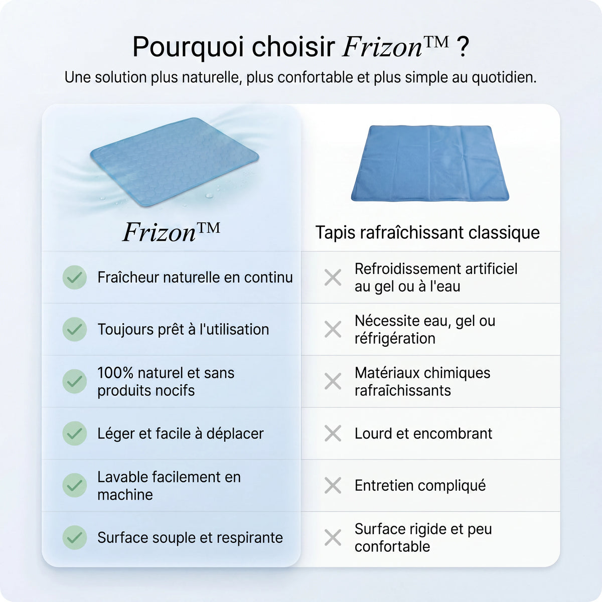 Frizon™ - Tapis rafraîchissant pour chien