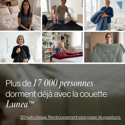 Lunea™ – La couette 2-en-1 sans housse à séchage rapide